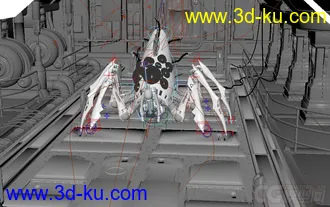 带动画加怪物模型的图片