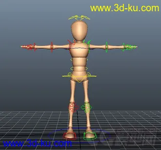 3D打印模型有绑定可调动画的图片