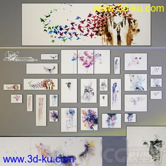 装饰品 画 模型的图片