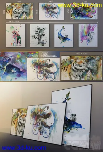 装饰品 画 模型的图片