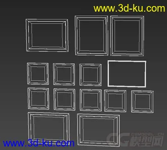 动物壁画 装饰品模型的图片