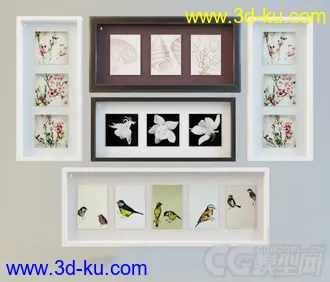装饰品画 模型的图片