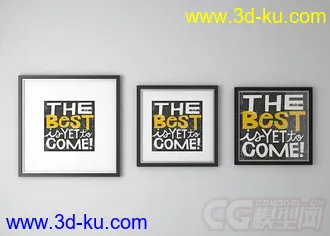 装饰品 墙壁挂件模型的图片