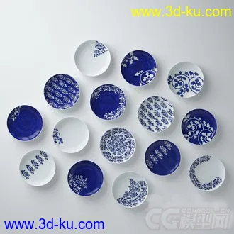 墙面装饰摆设模型  盘子的图片