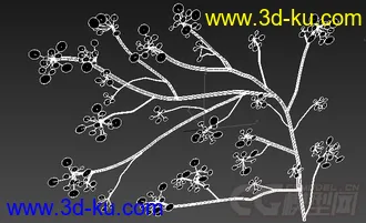 墙面装饰摆设模型 梅花的图片