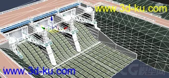 写实水坝模型的图片