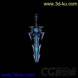 3D打印模型国内游戏资源- 武器002 大宝剑 -付FBX无需编辑完美导入Unity3D的图片