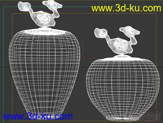 装饰品 陶瓷瓶模型的图片