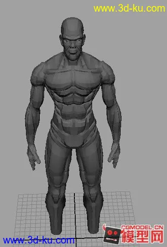 3D打印模型壮汉的图片