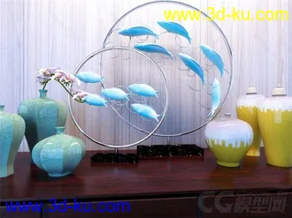 装饰品摆设模型 花瓶的图片