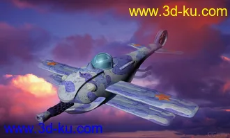 3D打印模型一个任性的小飞机的图片