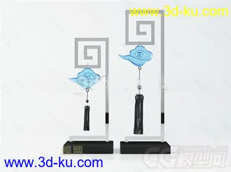 装饰吊坠模型的图片