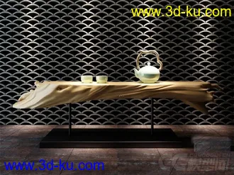 茶具 装饰品模型的图片