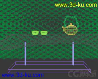 茶具 装饰品模型的图片