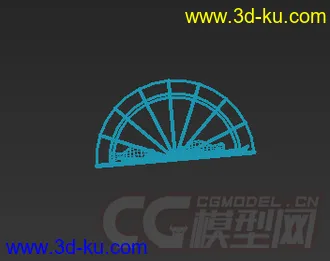 一个笼子 墙壁装饰摆设模型的图片