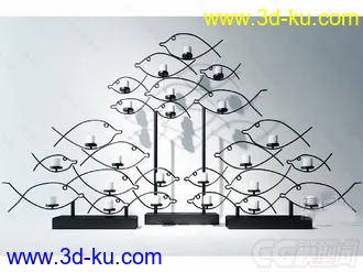 鱼 装饰摆设模型的图片