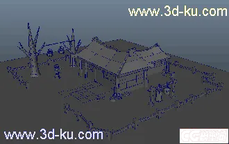 3D打印模型小场景的图片