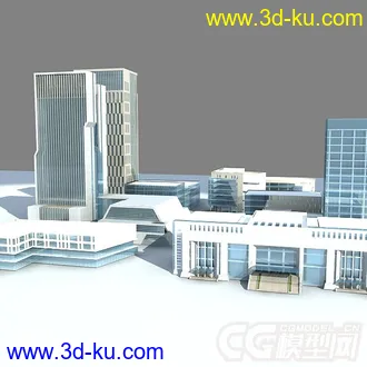 3D打印模型MAX 建筑配楼的图片