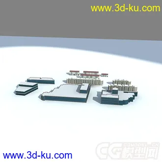 3D打印模型MAX 建筑配楼的图片