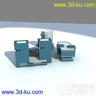 3D打印模型MAX 建筑配楼的图片