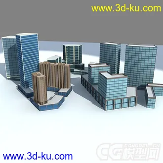 3D打印模型MAX 建筑配楼的图片