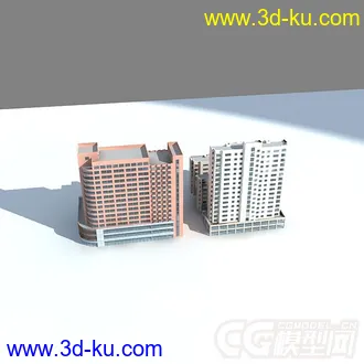 3D打印模型MAX 建筑配楼的图片