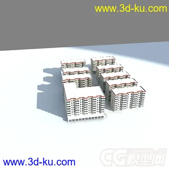 3D打印模型MAX 建筑配楼的图片