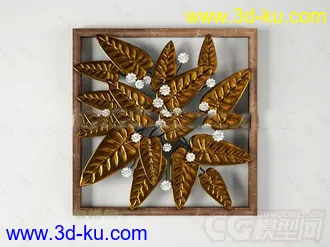 墙壁装饰摆设模型的图片