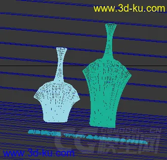 一个漂亮的酒瓶 摆设模型的图片