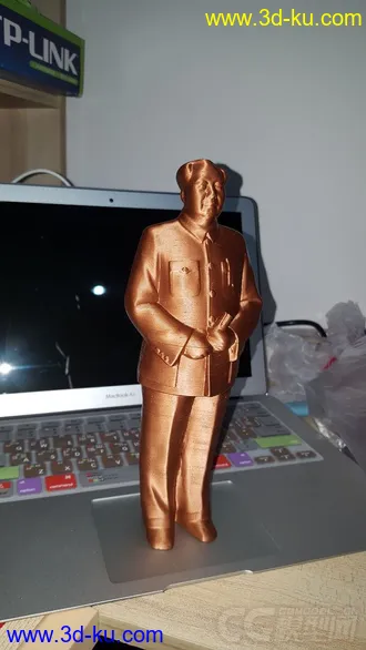 3D打印模型毛主席铜像的图片