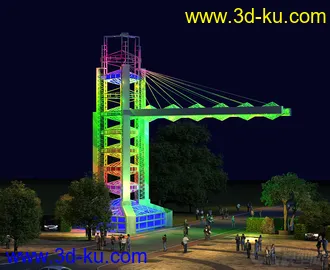 3D打印模型北京玲珑塔的图片