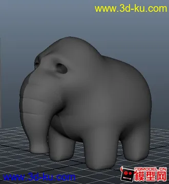 3D打印模型大象的图片