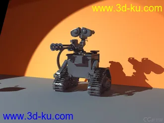 3D打印模型战斗瓦力的图片