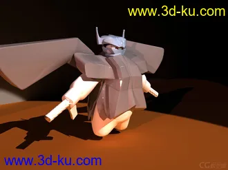 3D打印模型黑夜大白的图片