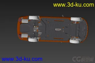 3D打印模型汽车内部结构，发动机，座椅MAX下载的图片