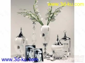 花瓶 装饰摆设模型的图片