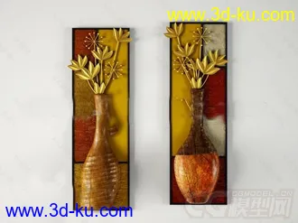 墙壁装饰模型的图片