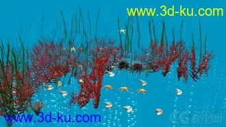 3D打印模型海底植物的图片