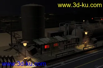3D打印模型夜色工厂的图片