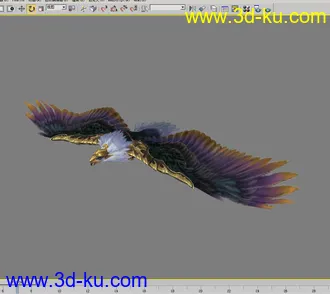 3D打印模型鹰的图片