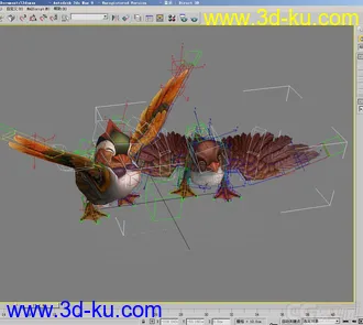 3D打印模型鸳鸯的图片
