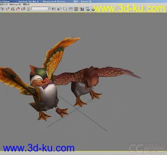 3D打印模型鸳鸯的图片