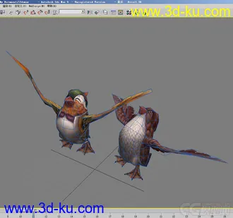 3D打印模型鸳鸯的图片