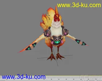 3D打印模型鸡的图片