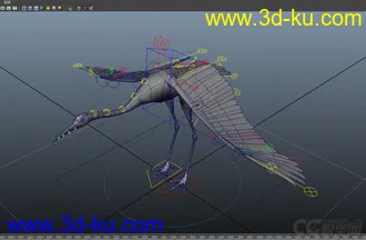 3D打印模型仙鹤的图片