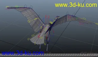 3D打印模型仙鹤的图片
