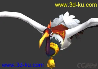 3D打印模型仙鹤的图片
