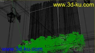 3D打印模型特写阳台场景 很舒服有感觉的图片