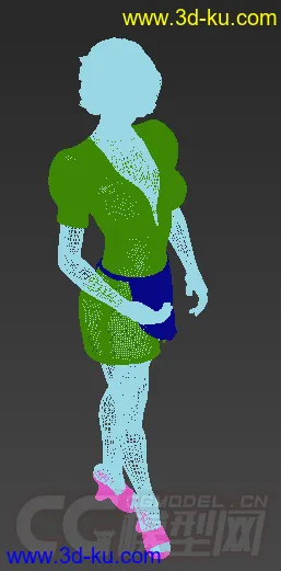 一个欧洲女人模型的图片