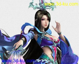古装女道士仙侠女主角美女模型下载的图片